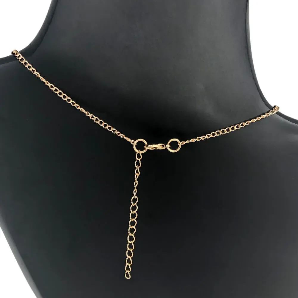 Gold Arrow Charm Necklace